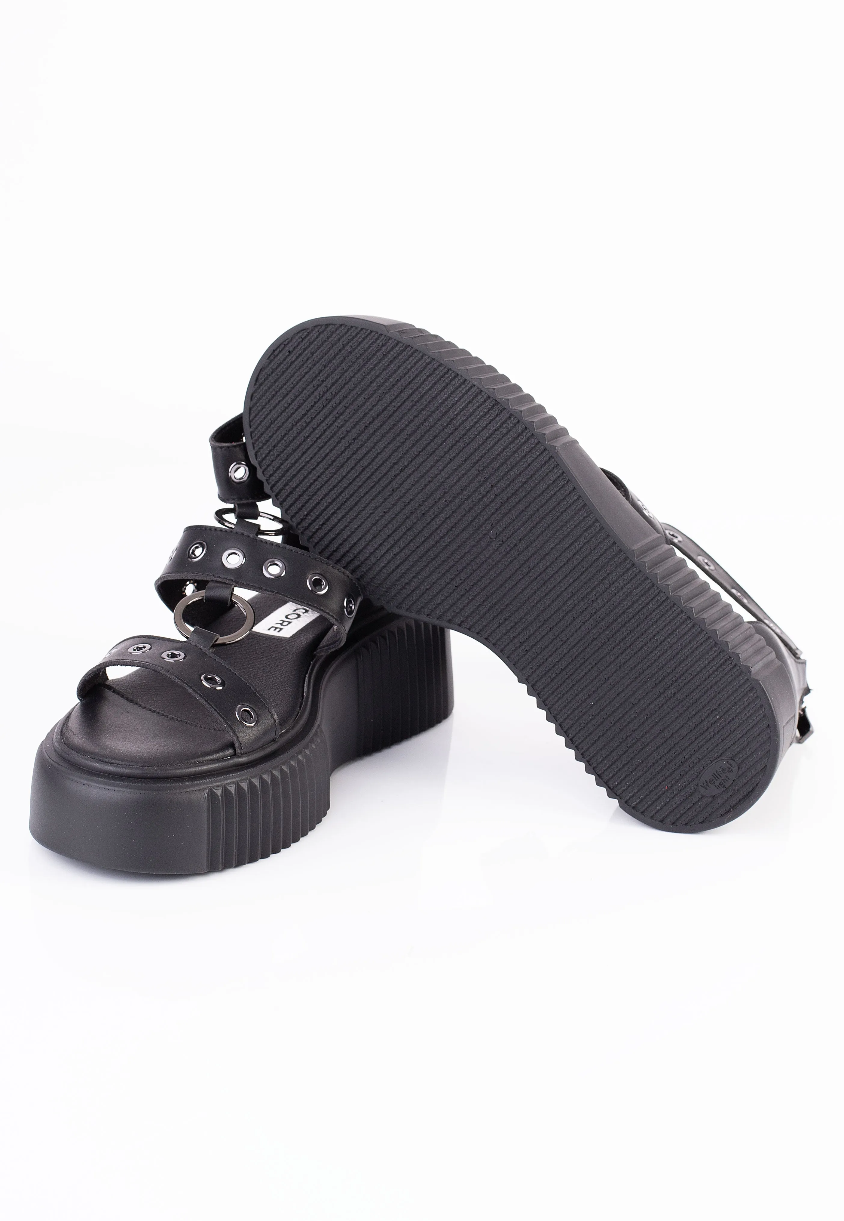 Altercore - Piper Vegan Black - Girl Sandals