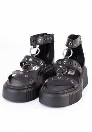 Altercore - Piper Vegan Black - Girl Sandals