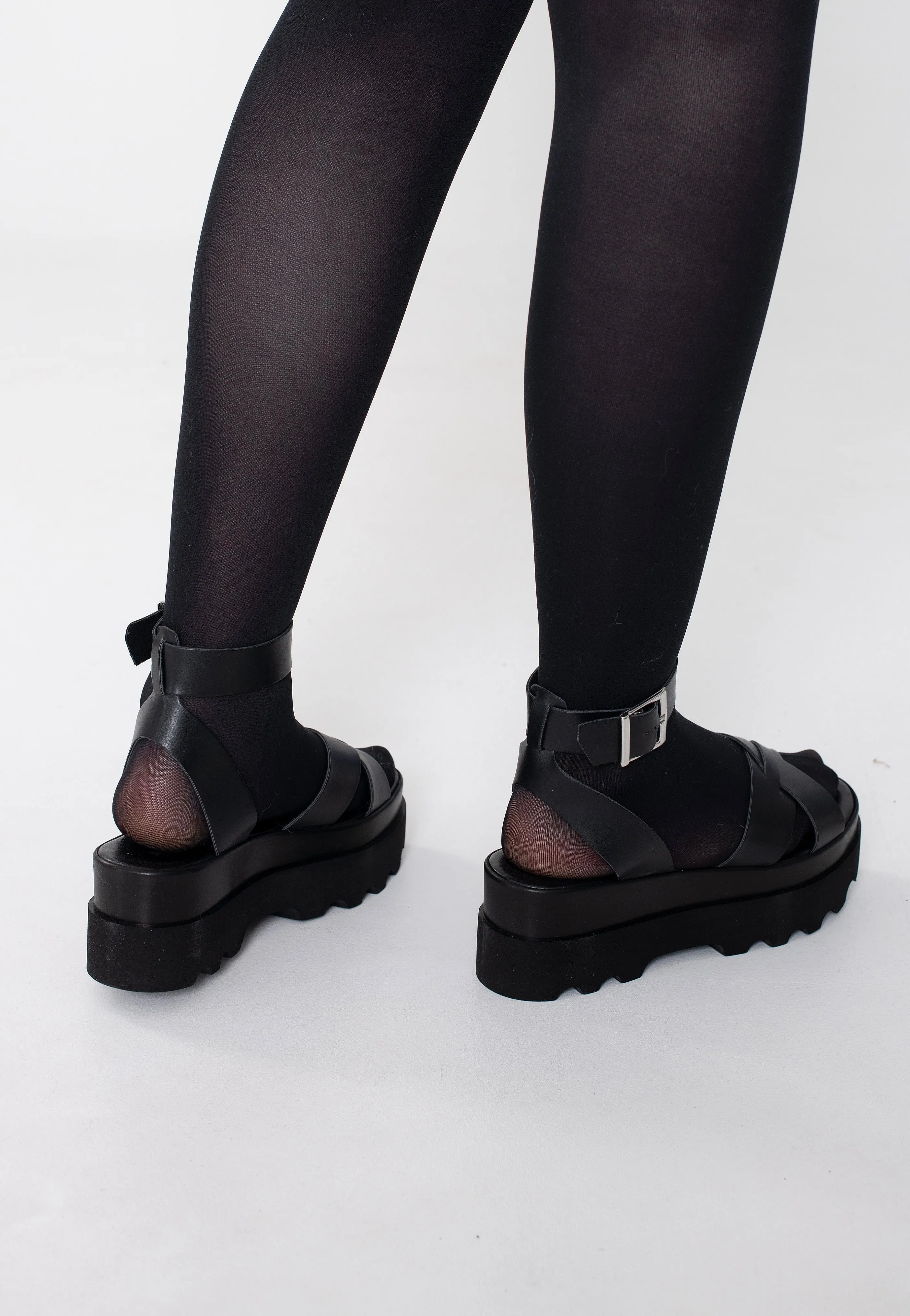 Altercore - Zoe Black - Girl Sandals