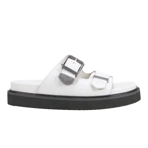 Amirra Buckle Slide Sandal -MARC FISHER