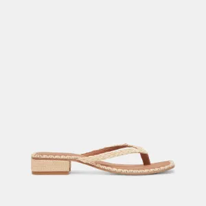 BARTY SANDALS LT NATURAL RAFFIA Dolce Vita