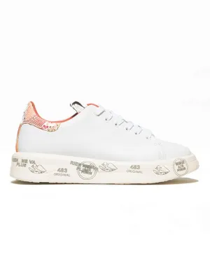 Belle Model Sneaker In White Leather