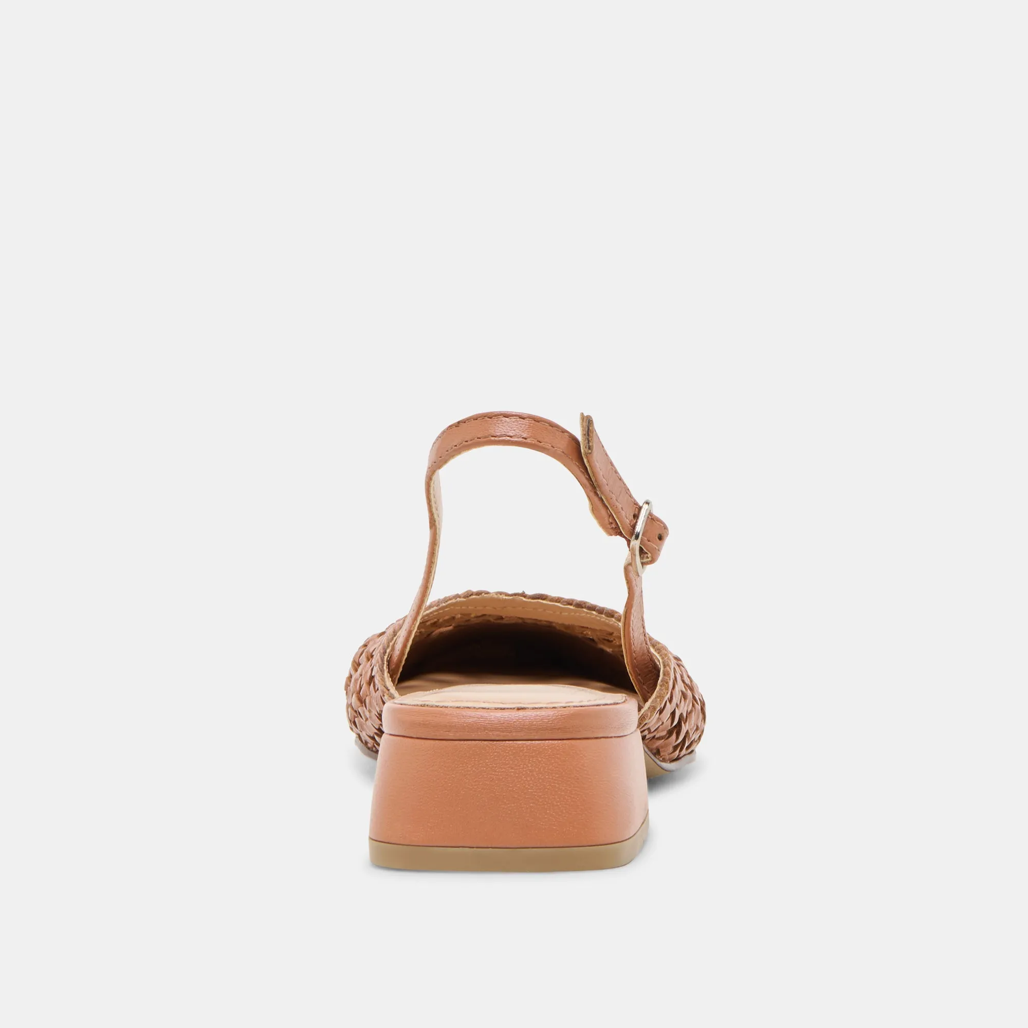 BIRDIE FLATS TAN WOVEN LEATHER Dolce Vita