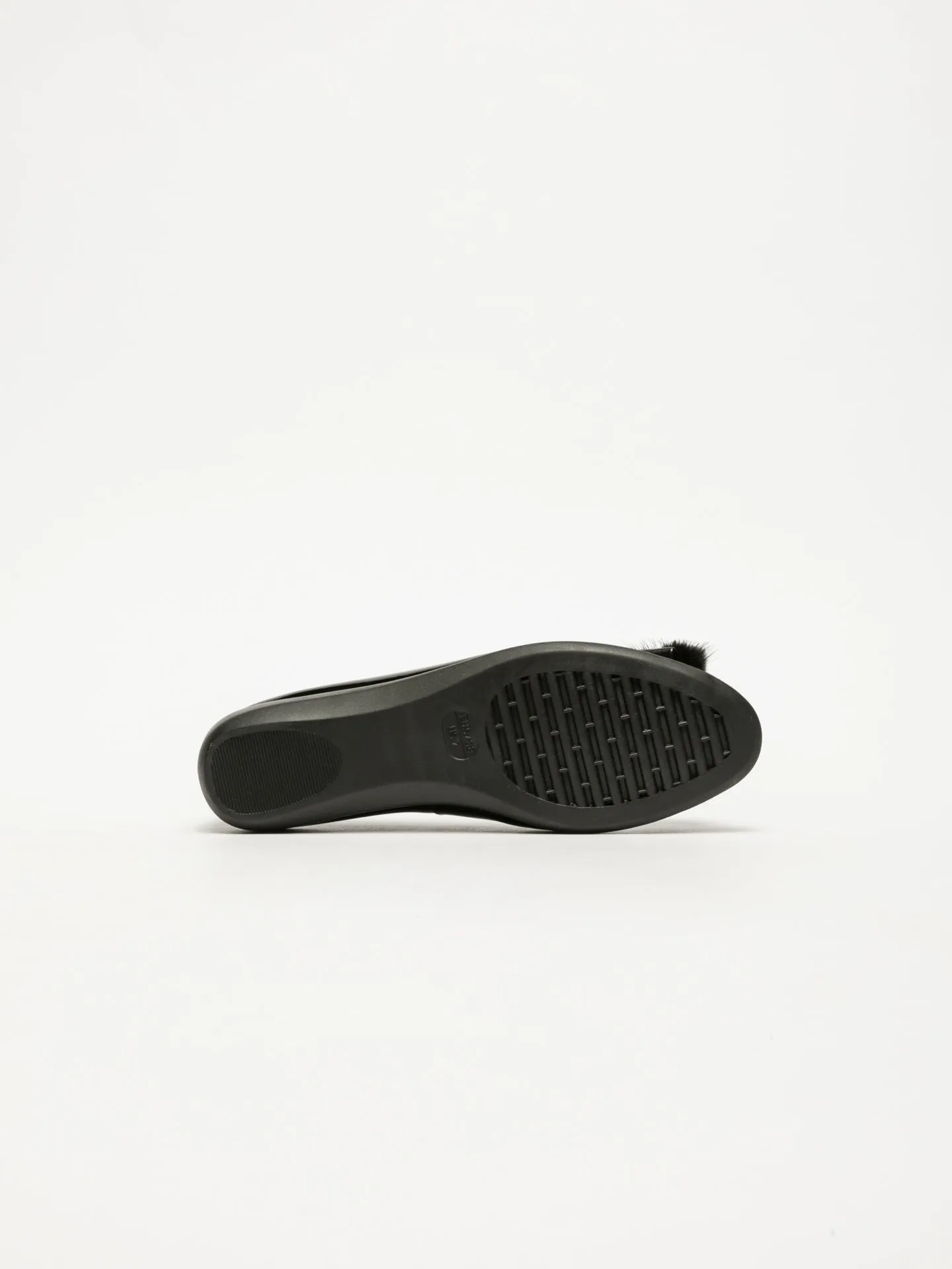 Black Patent Leather Ballerinas