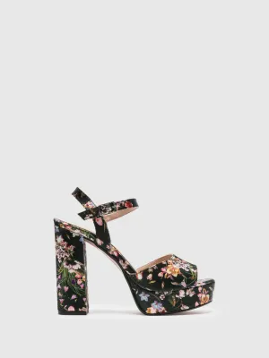 Black Platform Sandals