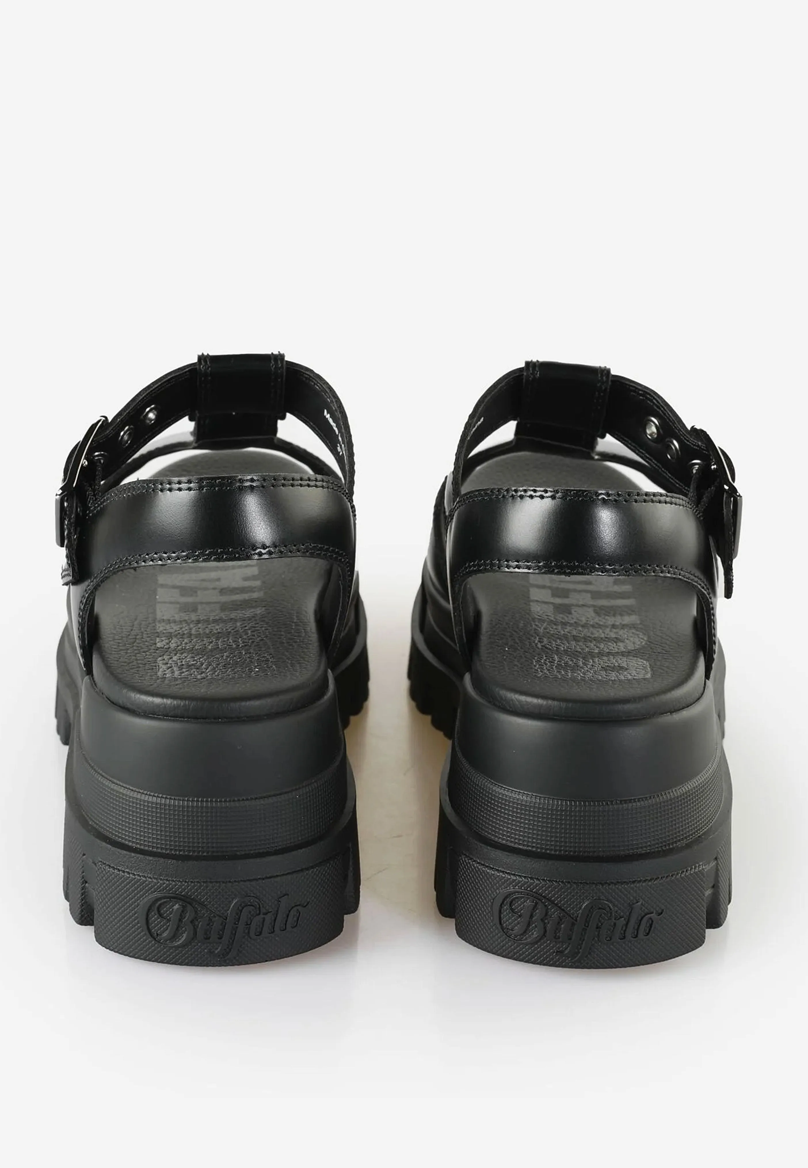 Buffalo - Aspha Jane Vegan Nappa Black - Girl Sandals