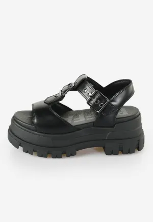 Buffalo - Aspha Jane Vegan Nappa Black - Girl Sandals