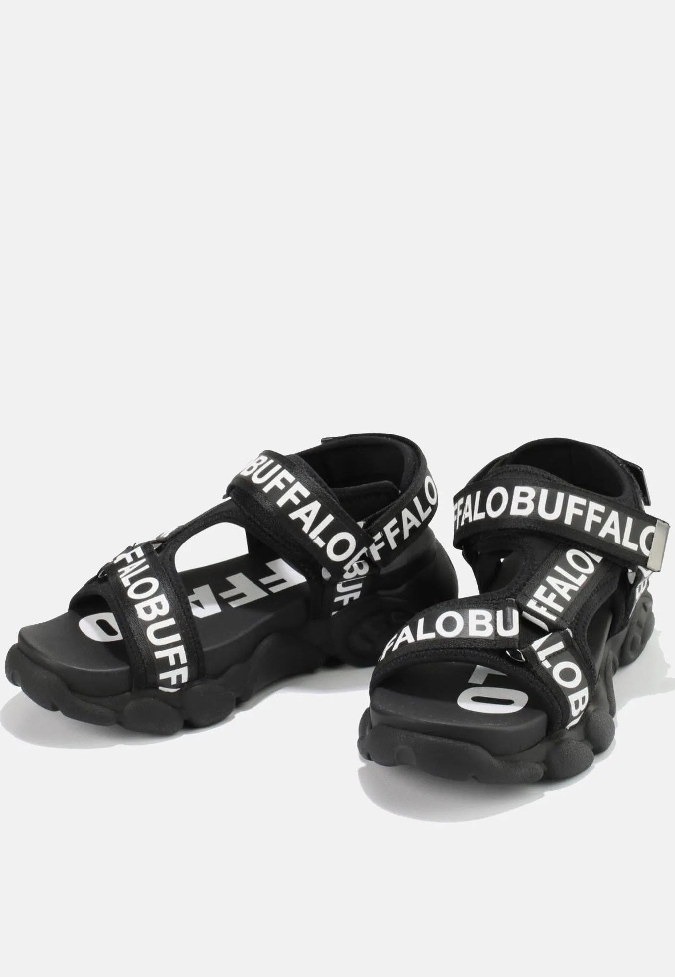 Buffalo - CLD Tec Nylon Black - Girl Sandals