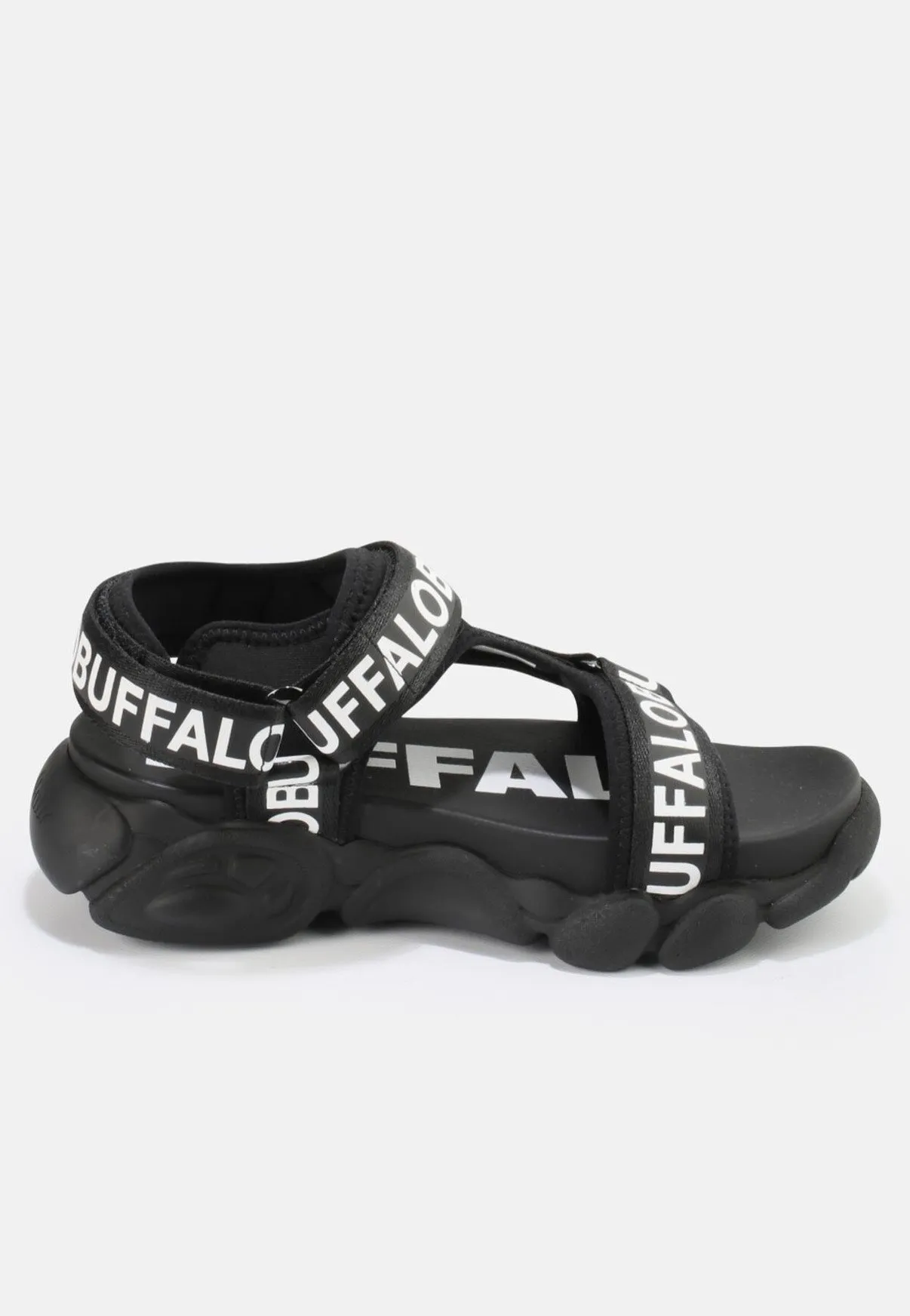 Buffalo - CLD Tec Nylon Black - Girl Sandals