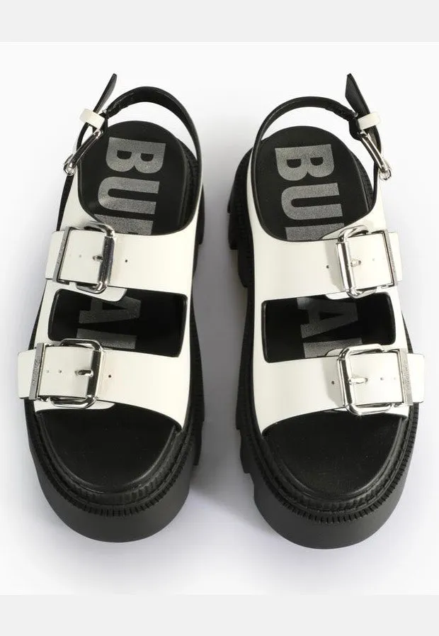 Buffalo - Flora On Vegan Nappa White - Girl Sandals