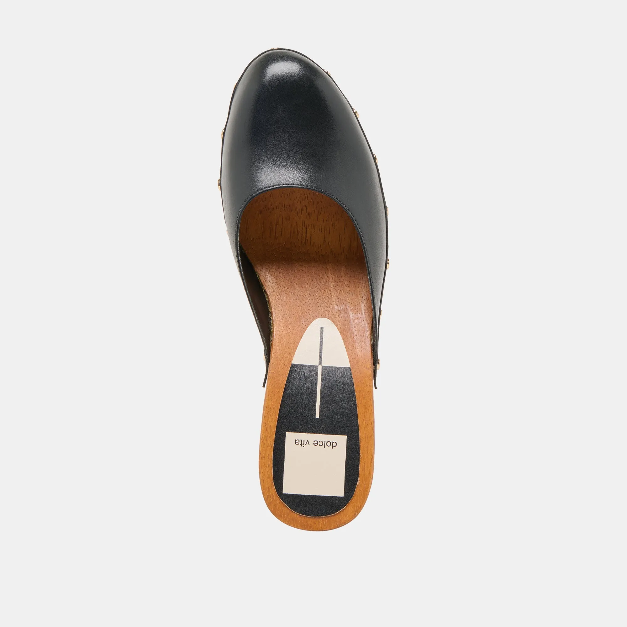 CAMYN HEELS BLACK LEATHER Dolce Vita