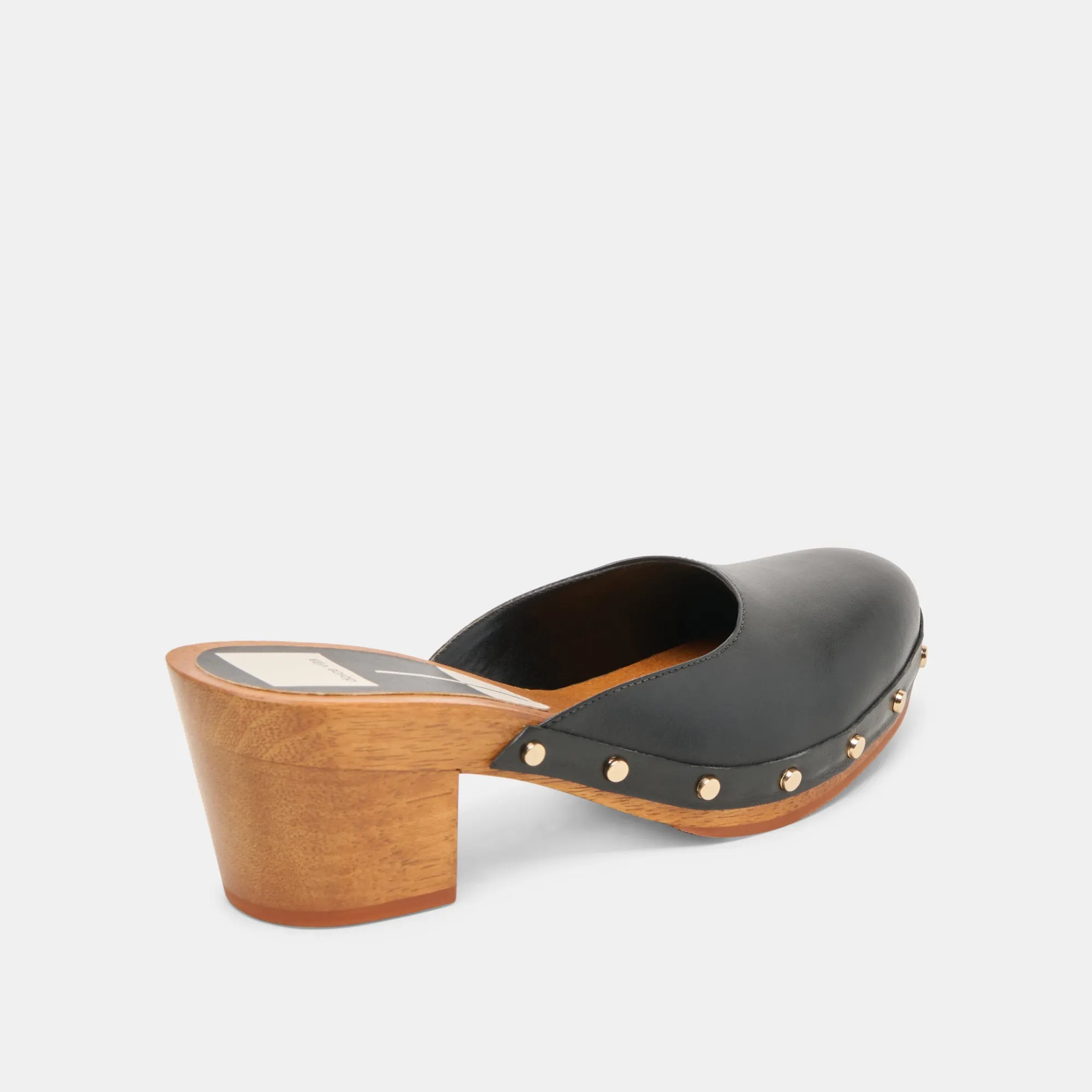CAMYN HEELS BLACK LEATHER Dolce Vita