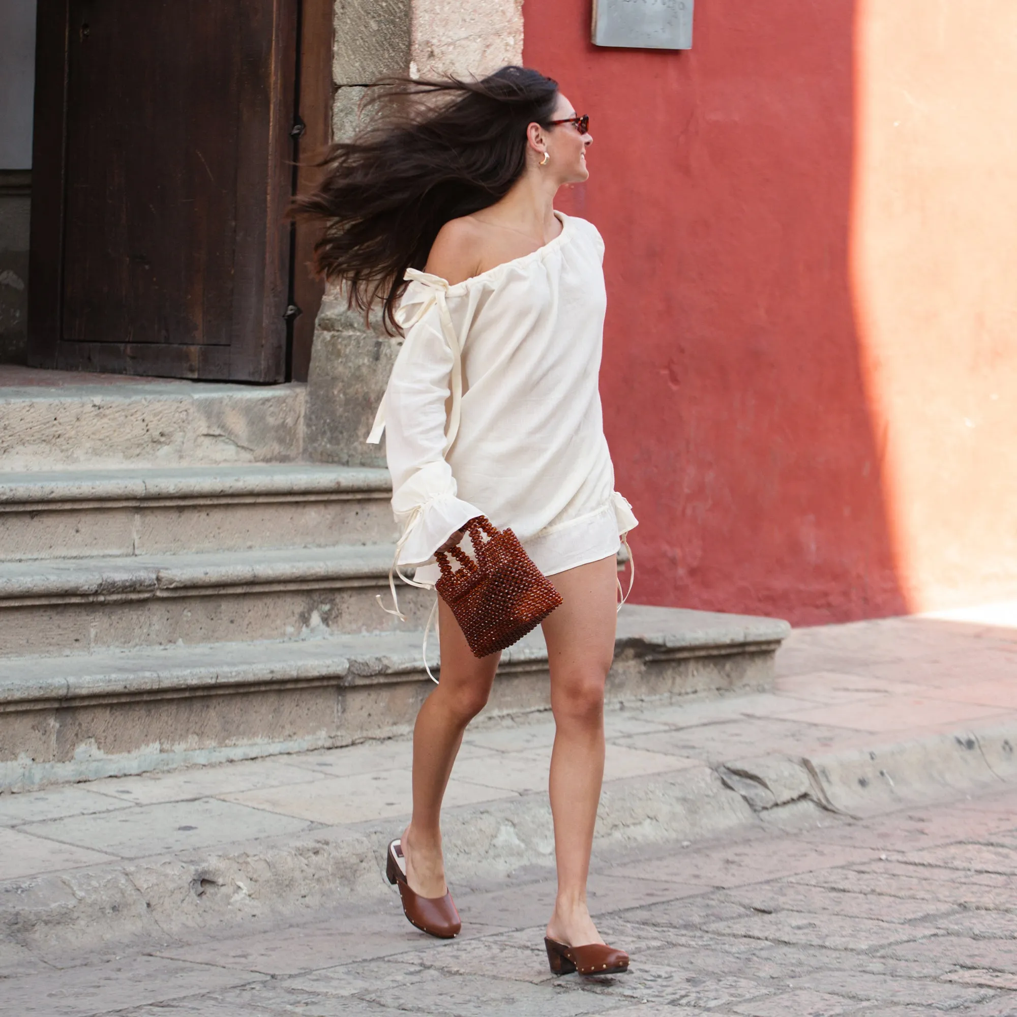 CAMYN HEELS BROWN LEATHER Dolce Vita