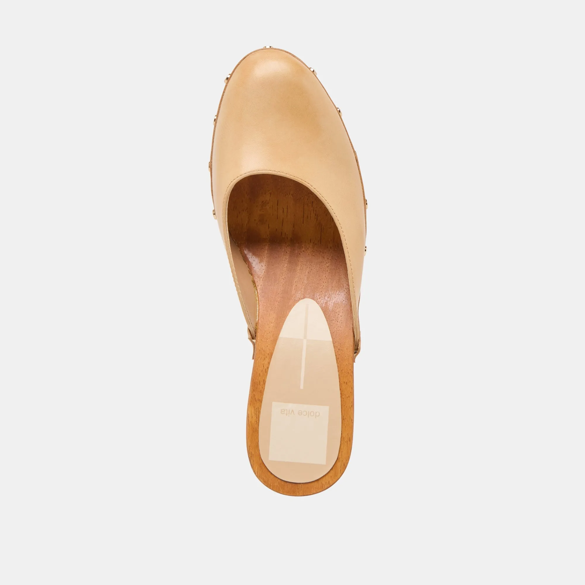 CAMYN HEELS CAFE LEATHER Dolce Vita