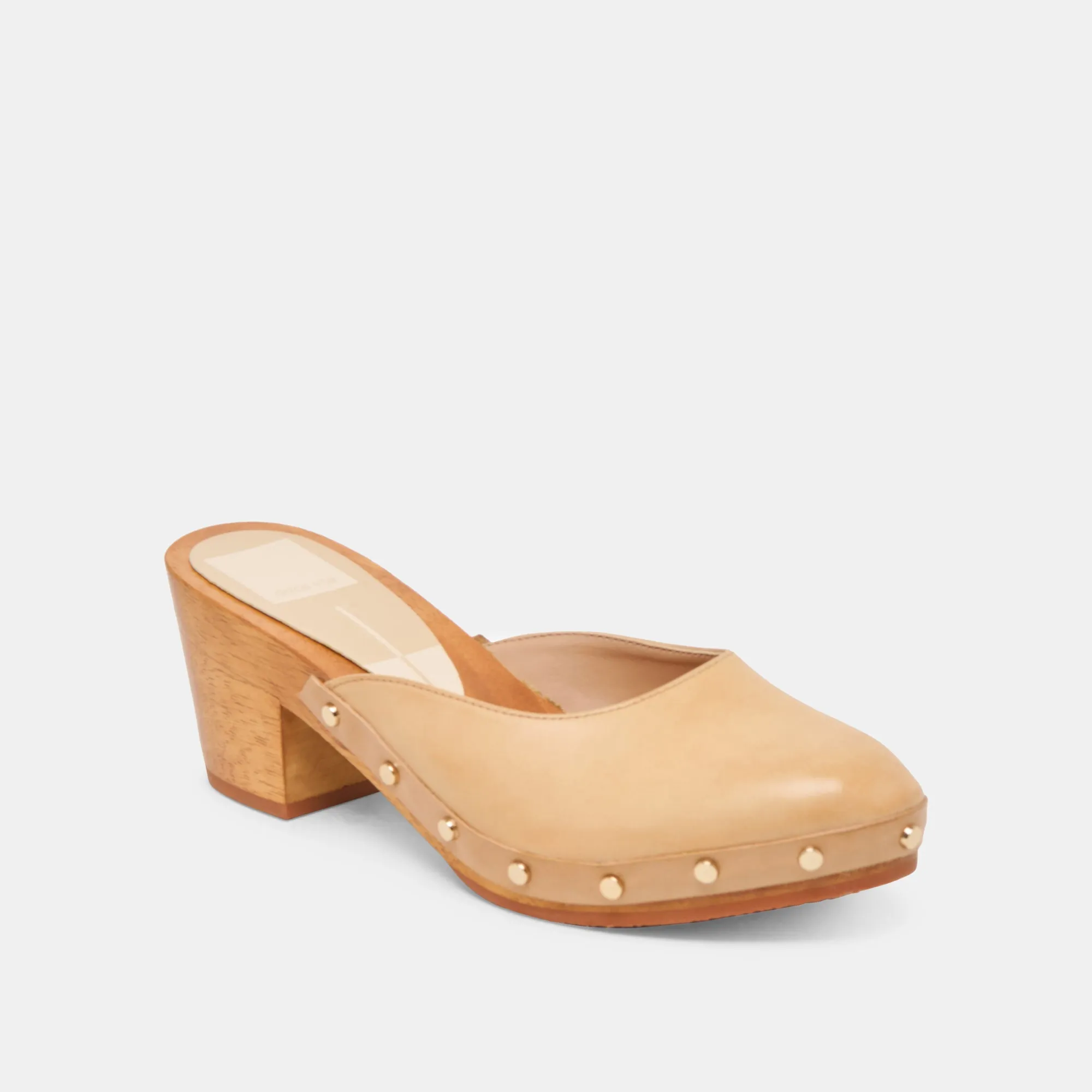 CAMYN HEELS CAFE LEATHER Dolce Vita
