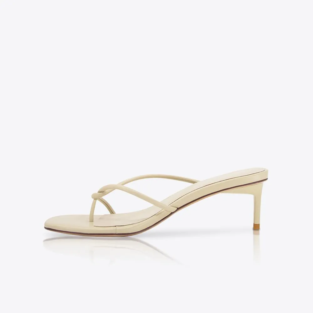 Chrissy Mule Parchment SOL SANA