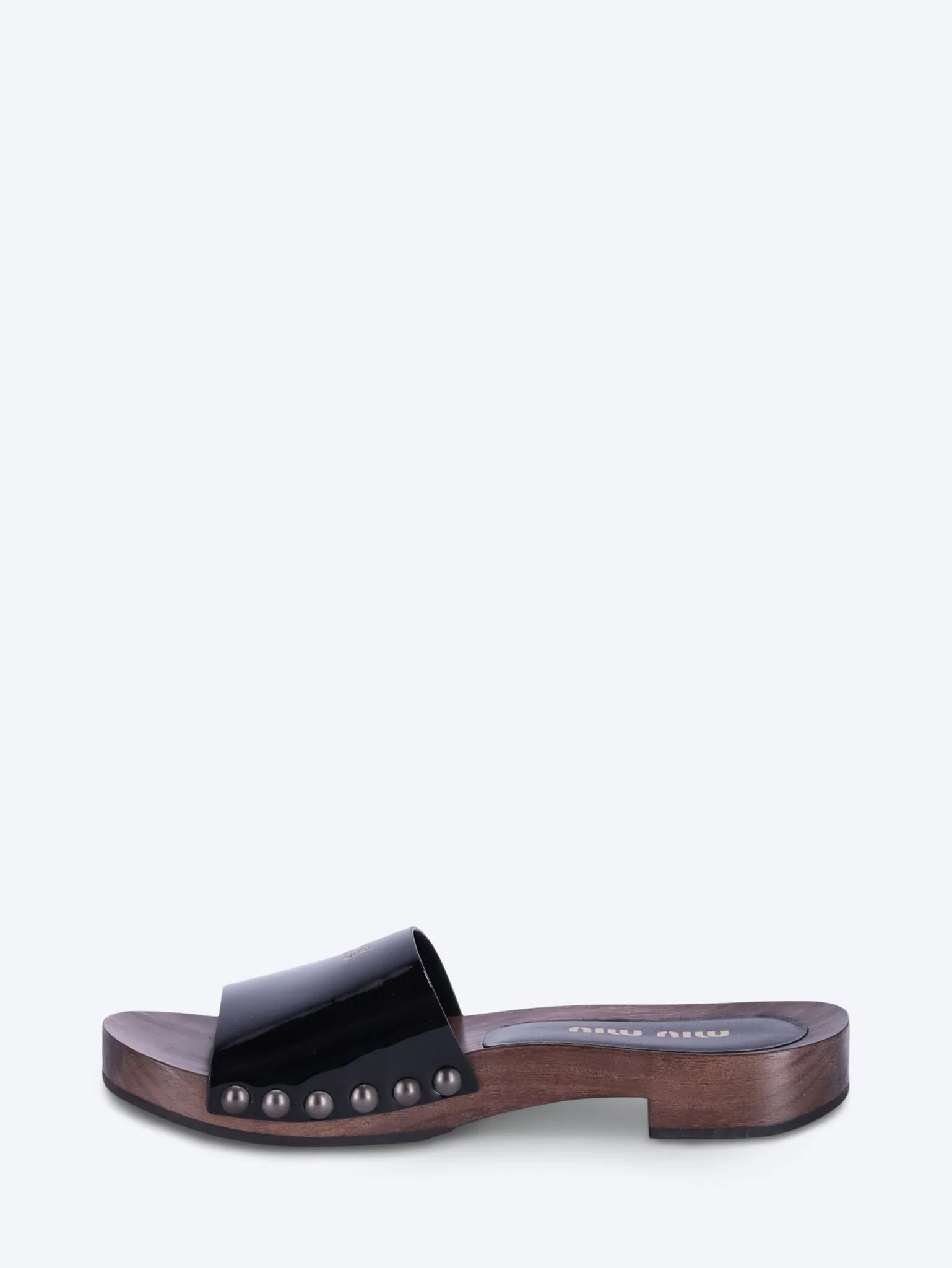 Clogs leather shoes