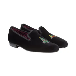 Crockett & Jones Christmas Tree Black Velvet