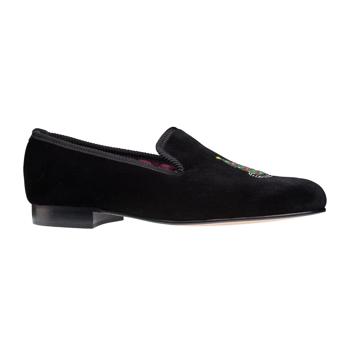 Crockett & Jones Christmas Tree Black Velvet