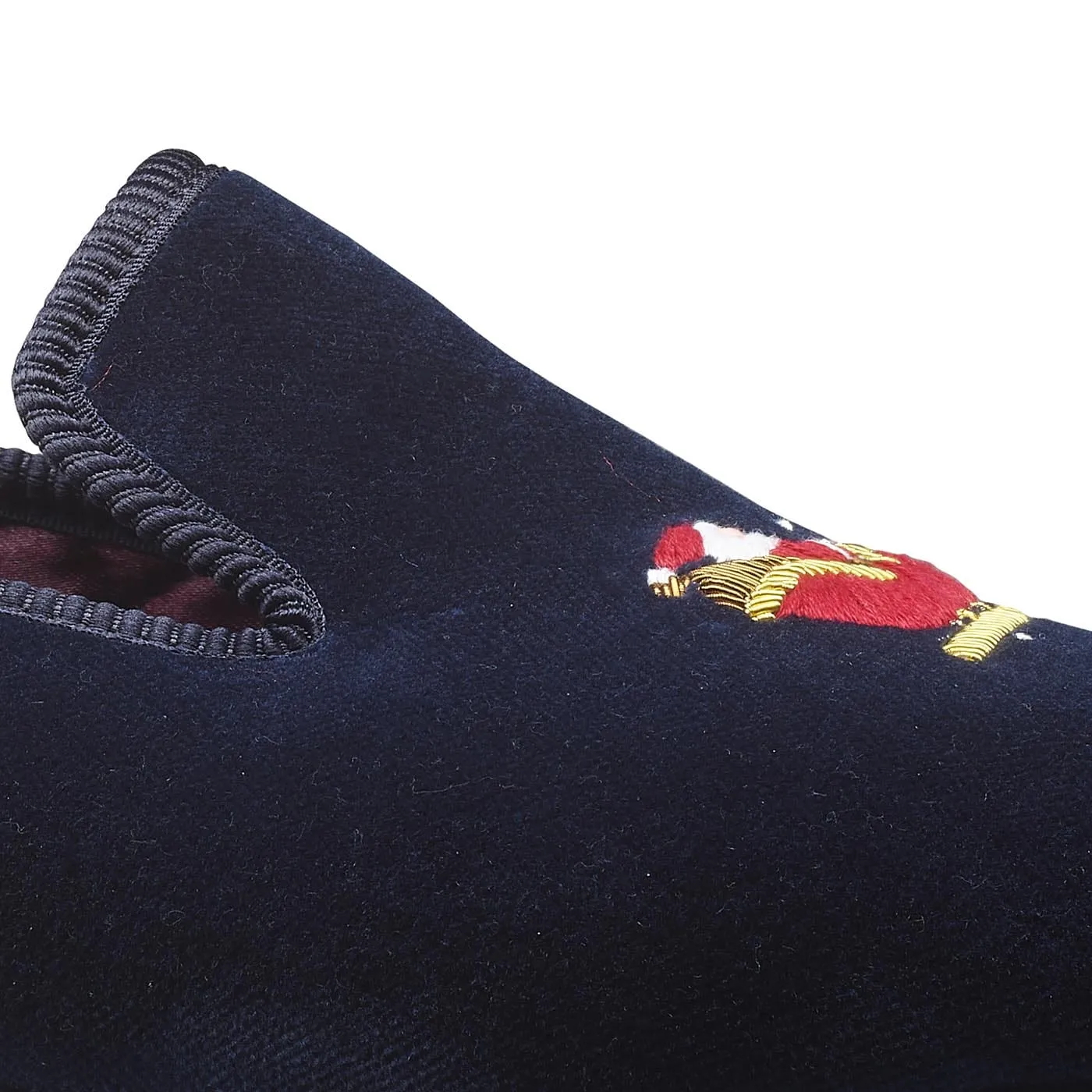 Crockett & Jones Santa Navy Velvet