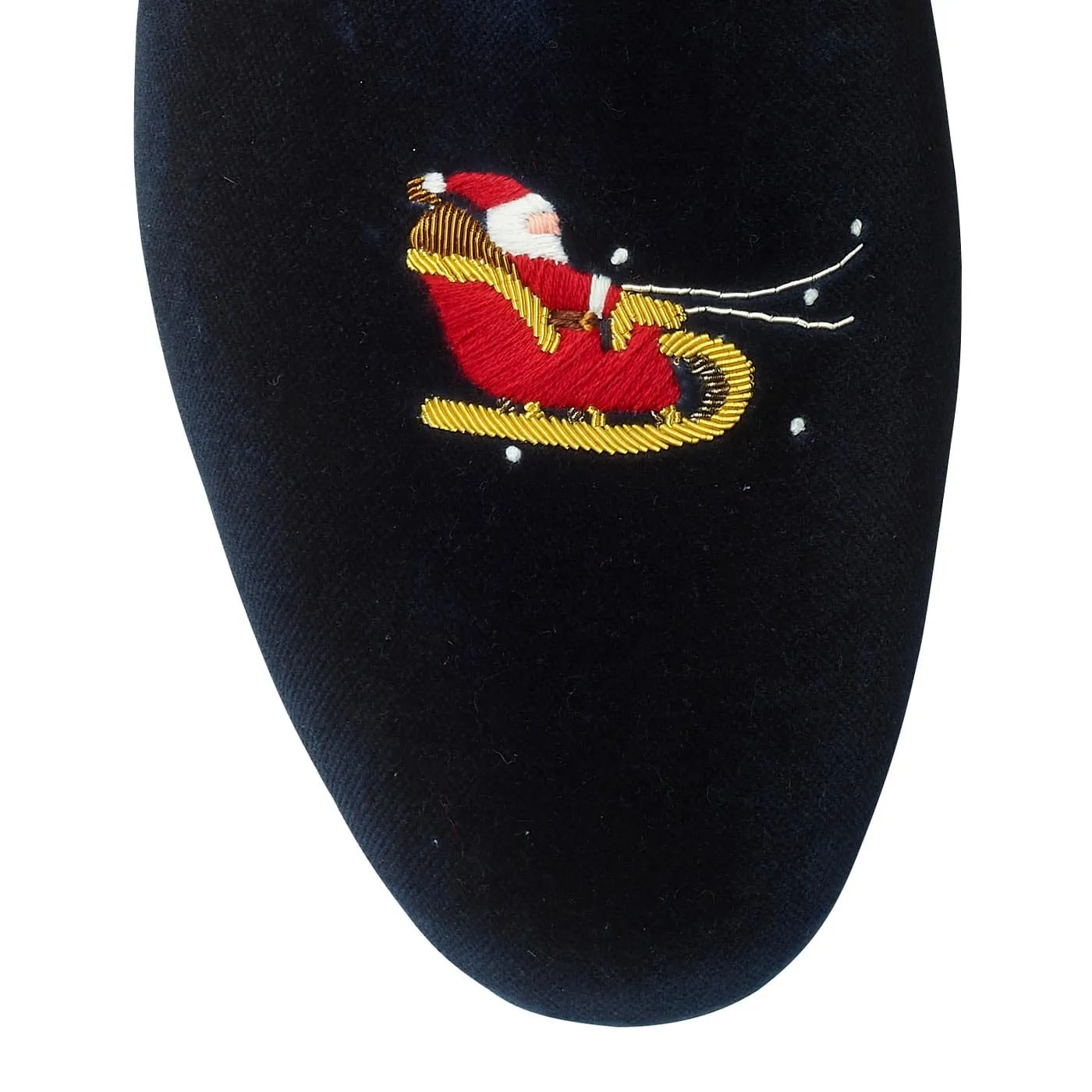 Crockett & Jones Santa Navy Velvet
