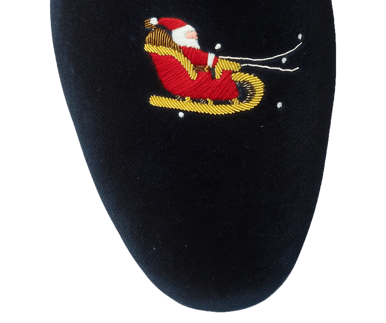 Crockett & Jones Santa Navy Velvet