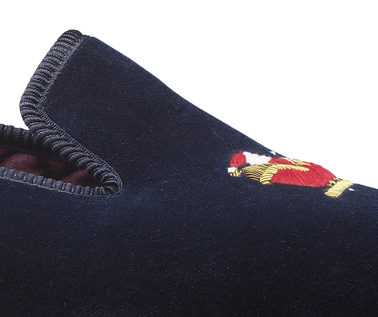 Crockett & Jones Santa Navy Velvet