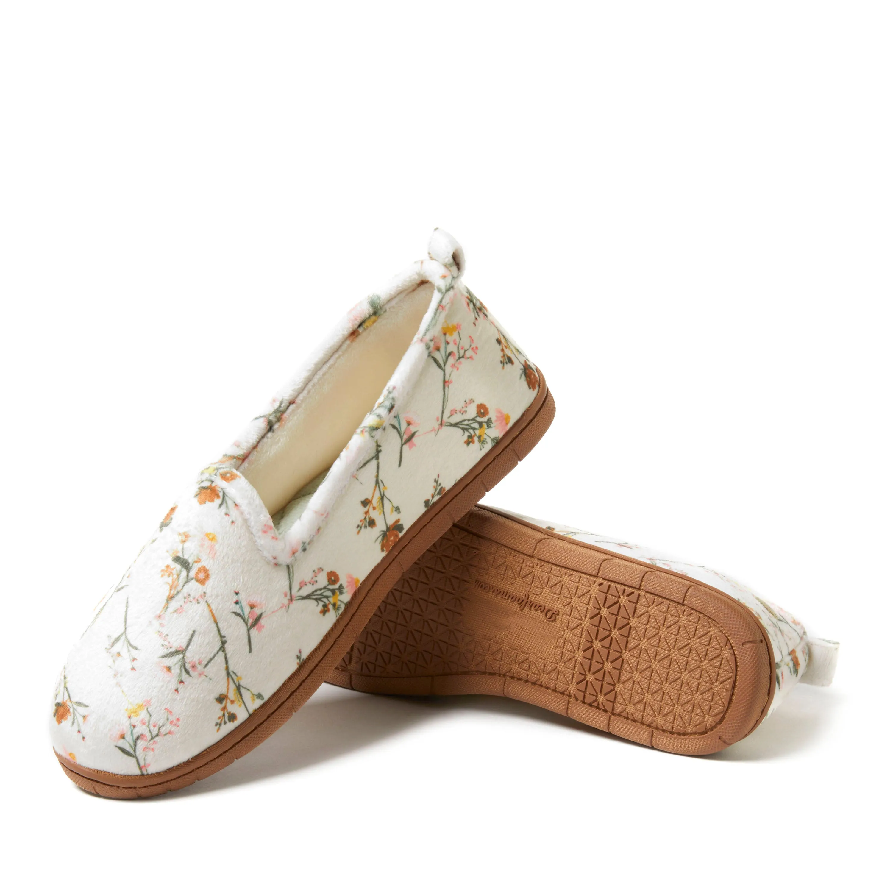 Dearfoams Women's Rachel Velour Closed Back