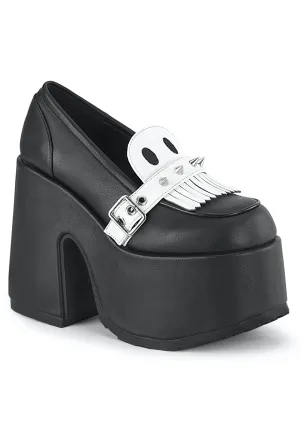 DemoniaCult - Camel 58 Black Vegan Leather - Girl Sandals