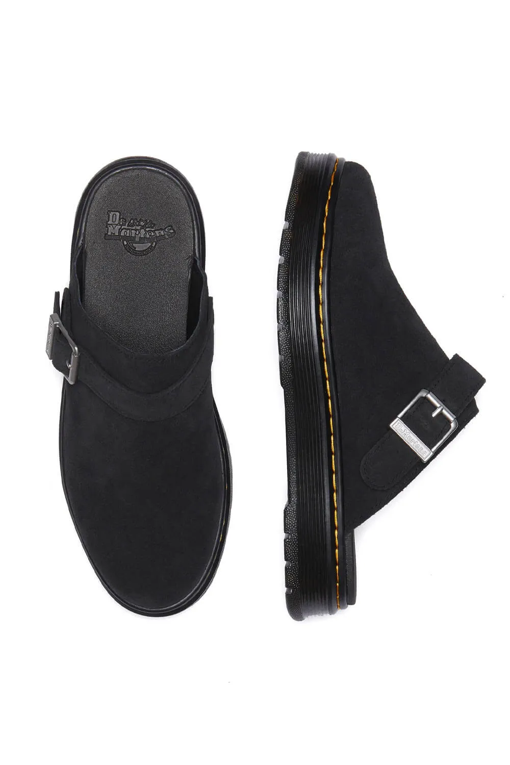 Dr. Martens Brookline Mules for Women in Black | 40666001