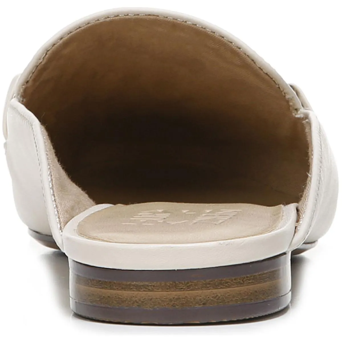 Emiline Womens Leather Slip On Mules