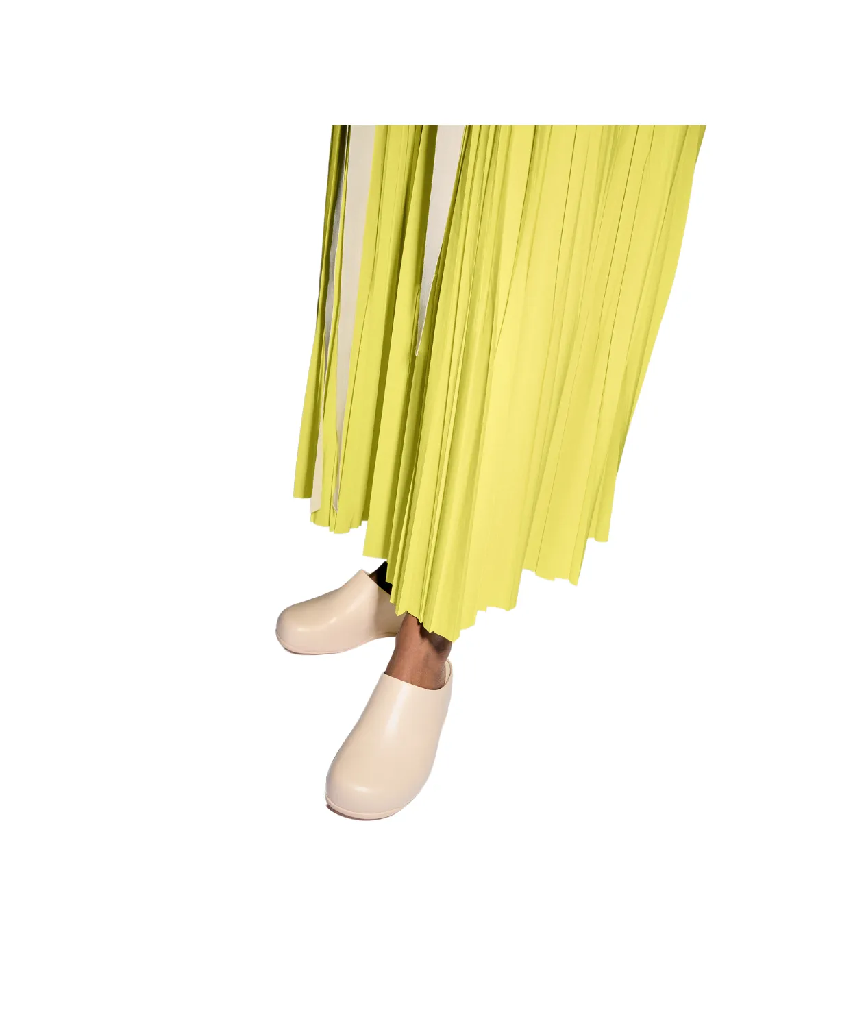 Fitflop Shuv x Roksanda Leather Clog Oyster Sand