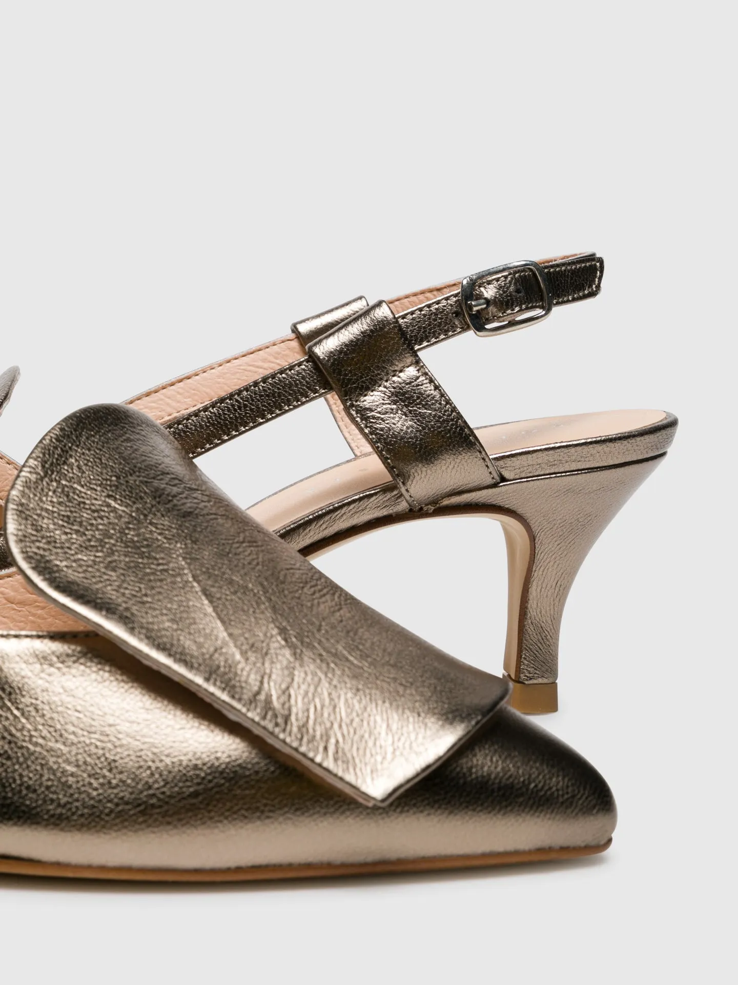 Gold Monk Sandals