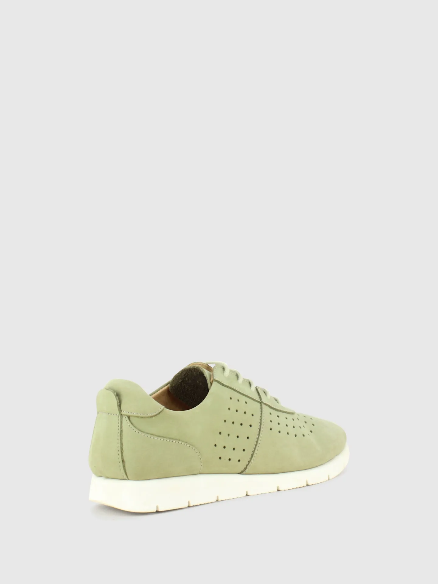 Green Lace-up Trainers