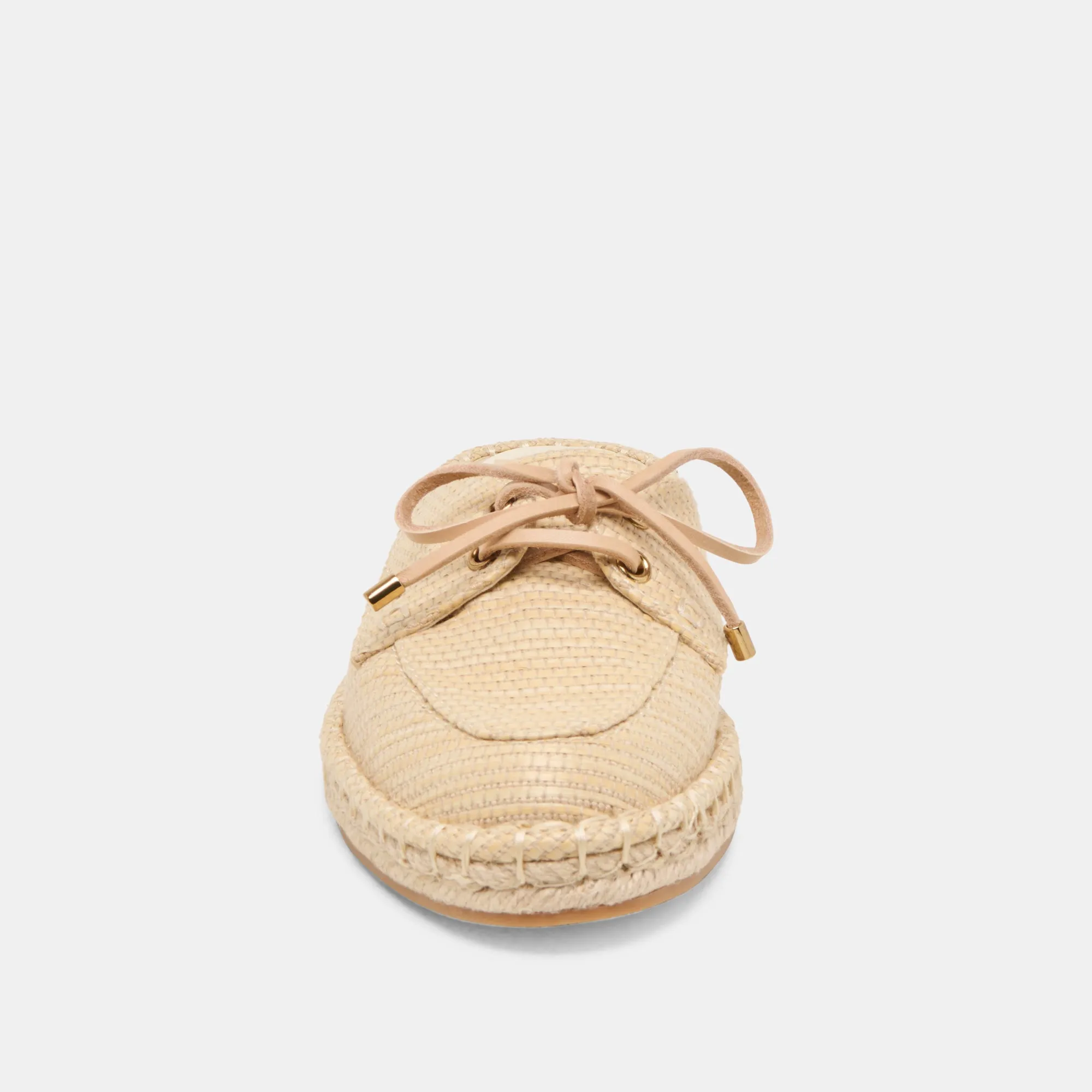 HATIE FLATS NATURAL RAFFIA Dolce Vita