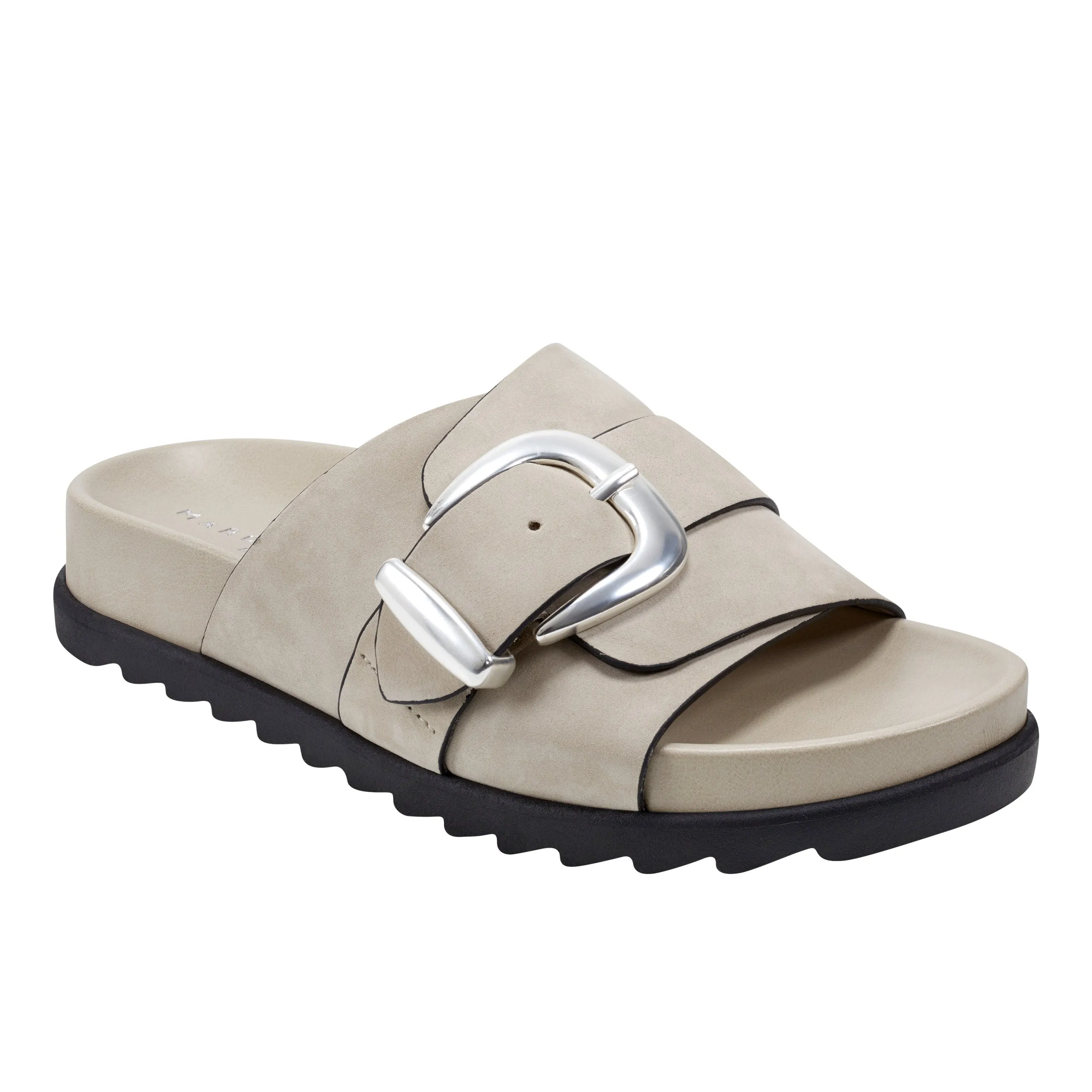 Hattie Footbed Slide Sandal -MARC FISHER