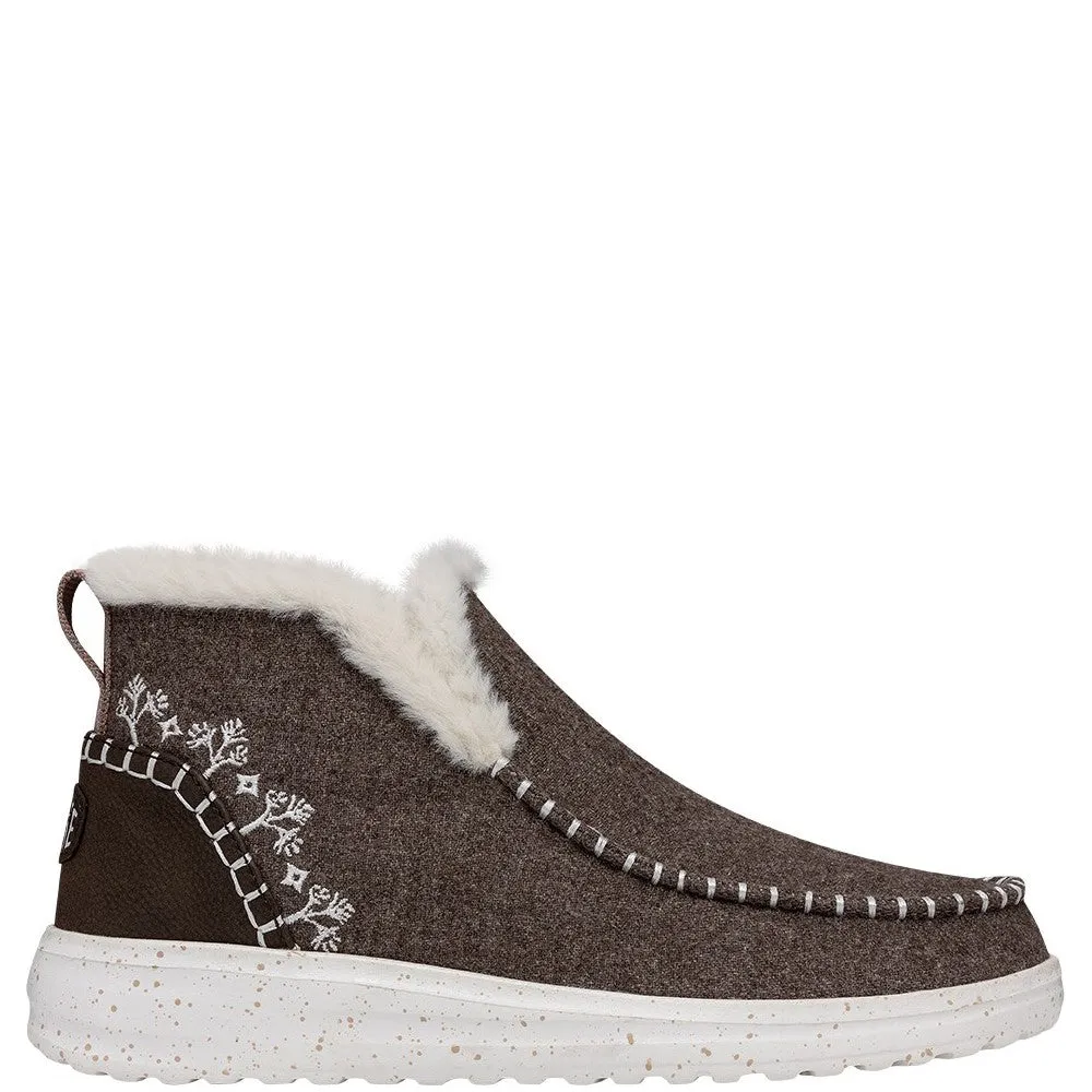 HEYDUDE Denny Wool Faux Shearling Boots
