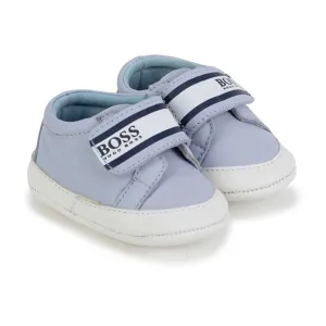 Hugo Boss Baby Boy Slippers Pale Blue