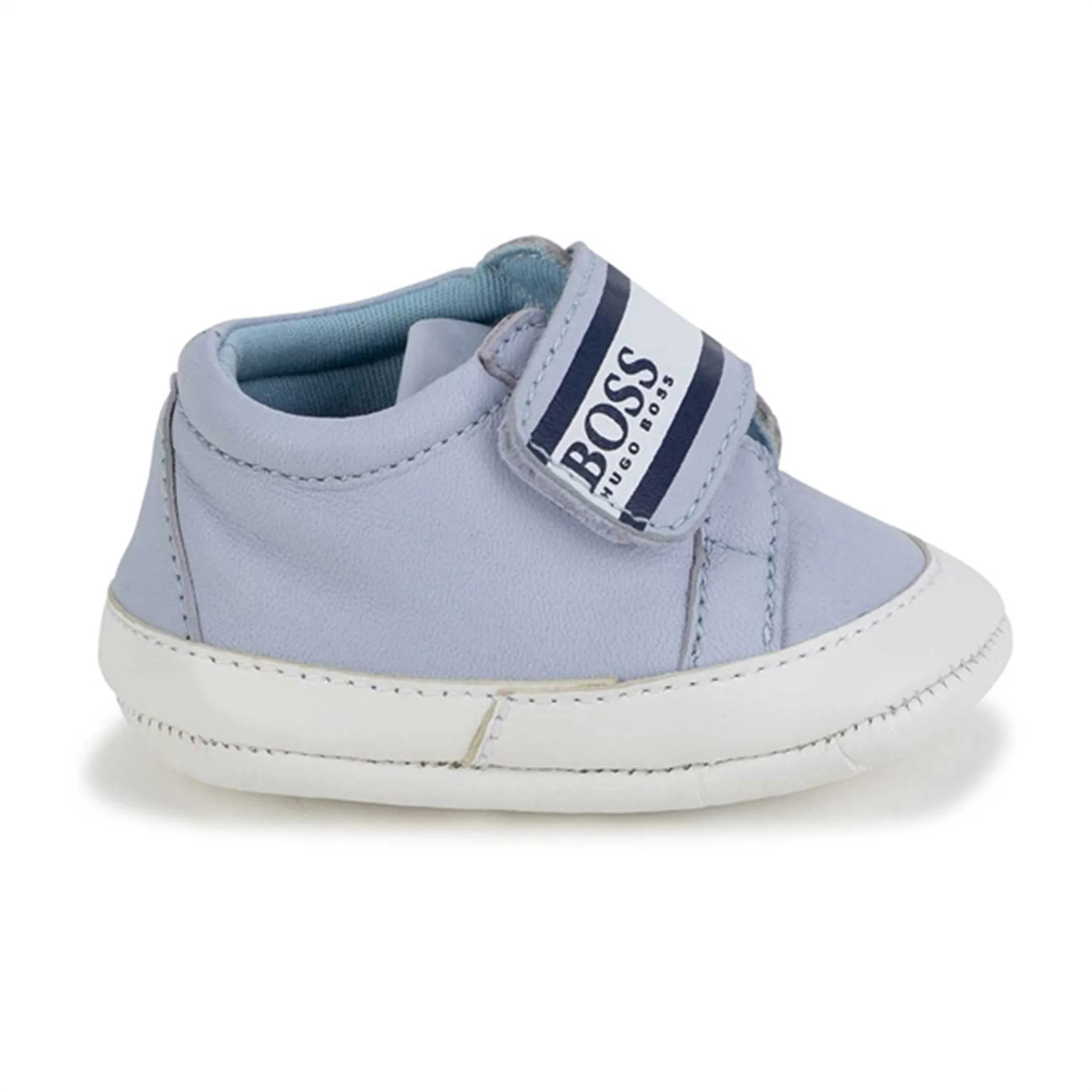 Hugo Boss Baby Boy Slippers Pale Blue