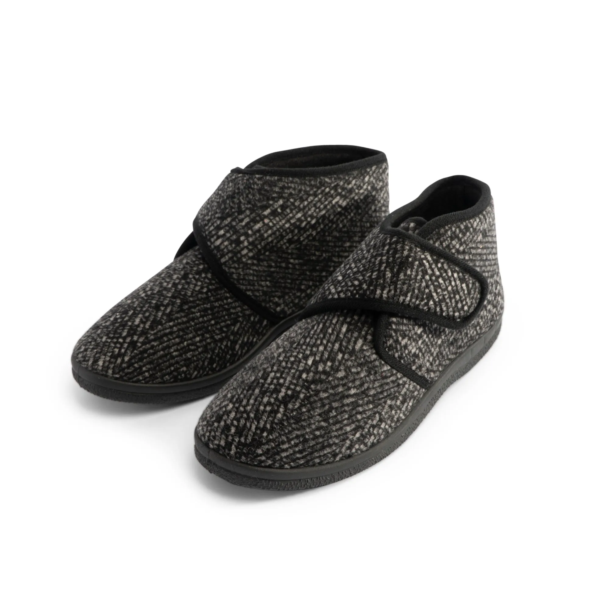 Jo & Joe BOB Mens Slippers Charcoal