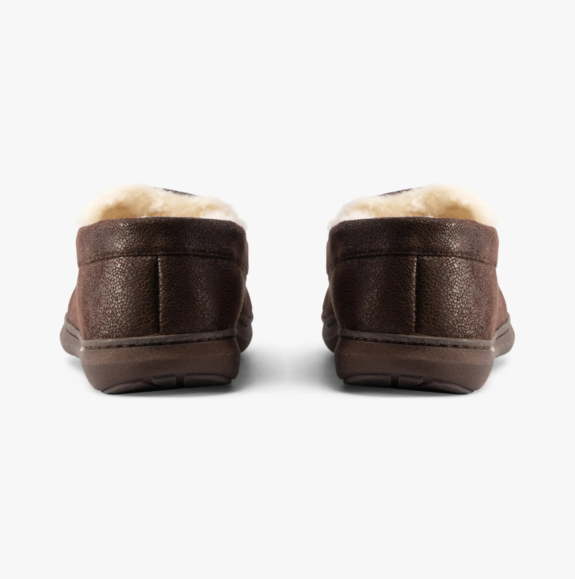 Jo & Joe SPENCER Mens Slippers Brown