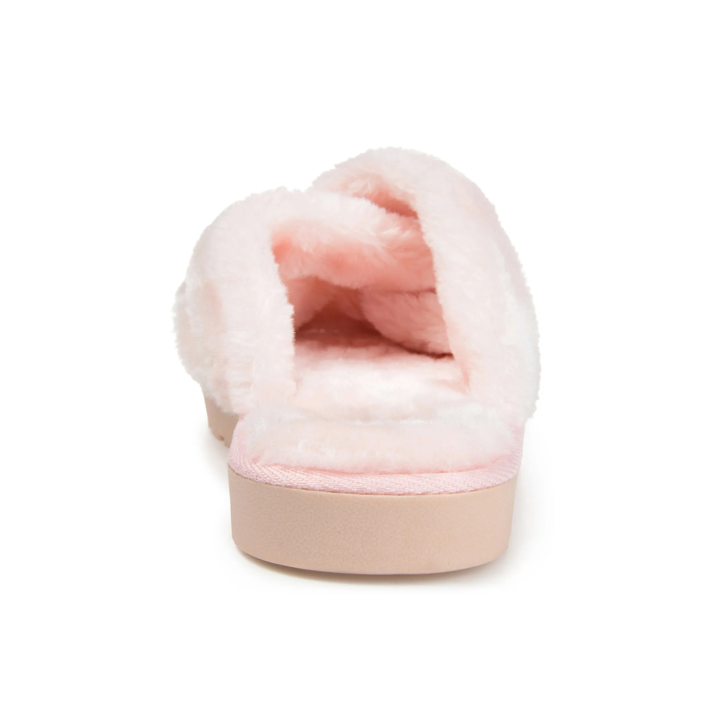 Journee Collection Women's Faux Fur Quiet Slipper