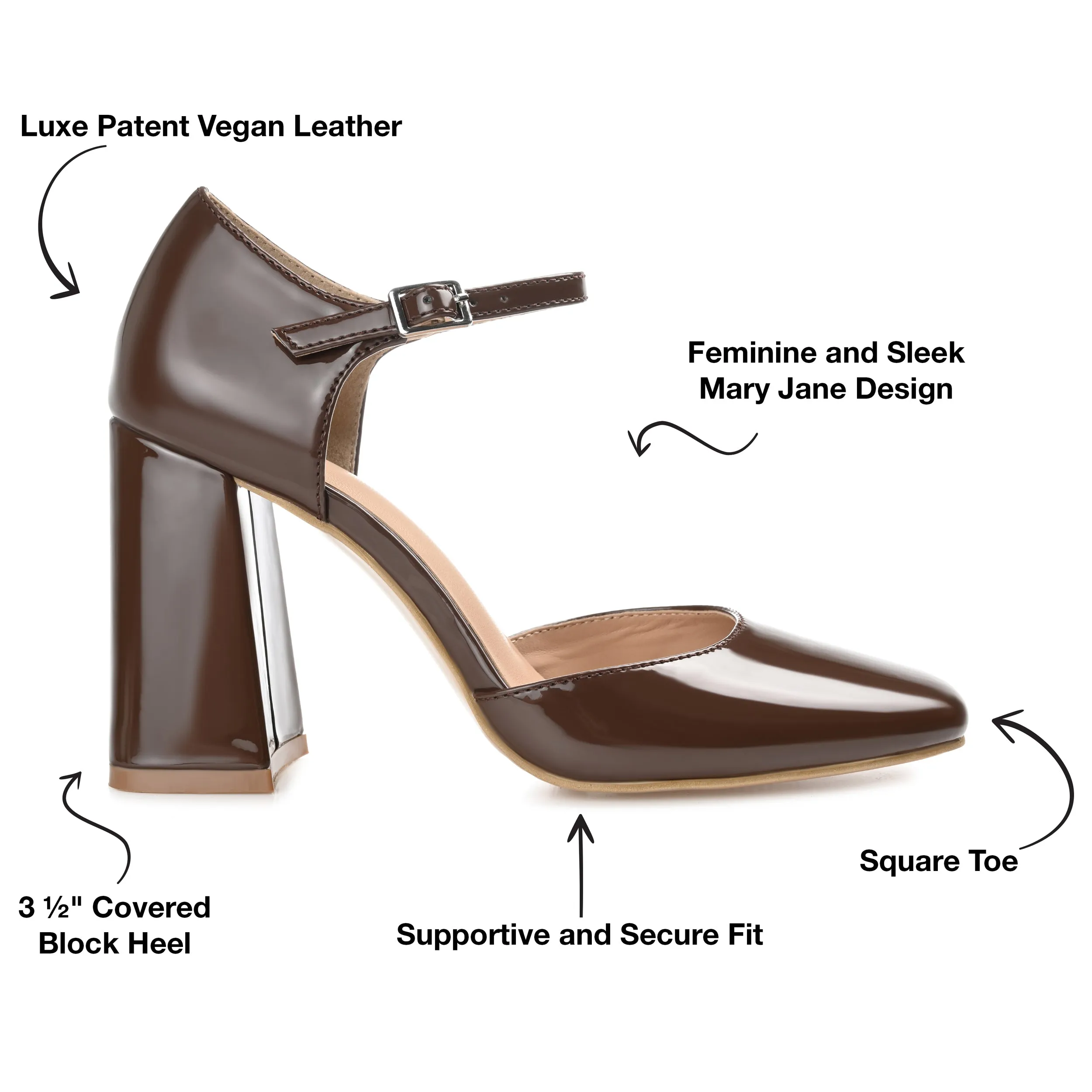 Journee Collection Women's Hesster Pump