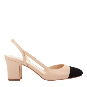 Laynie Block Heel Pump -MARC FISHER