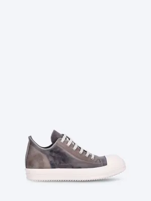 Leather low sneakers