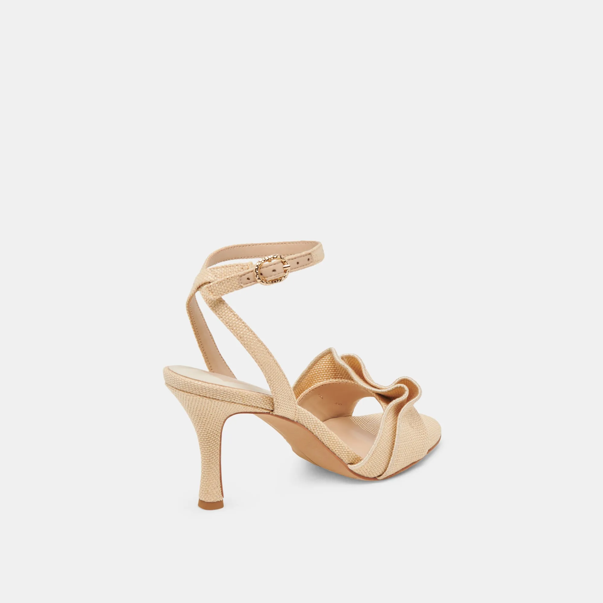 LUNETE HEELS LT NATURAL WOVEN RAFFIA Dolce Vita