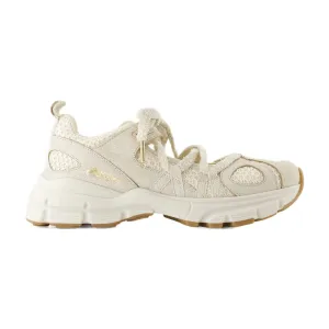 Marathon Ballet Sneakers - Leather - White