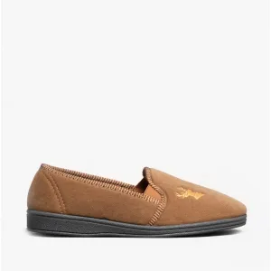Mirak STAG Mens Slippers Tan