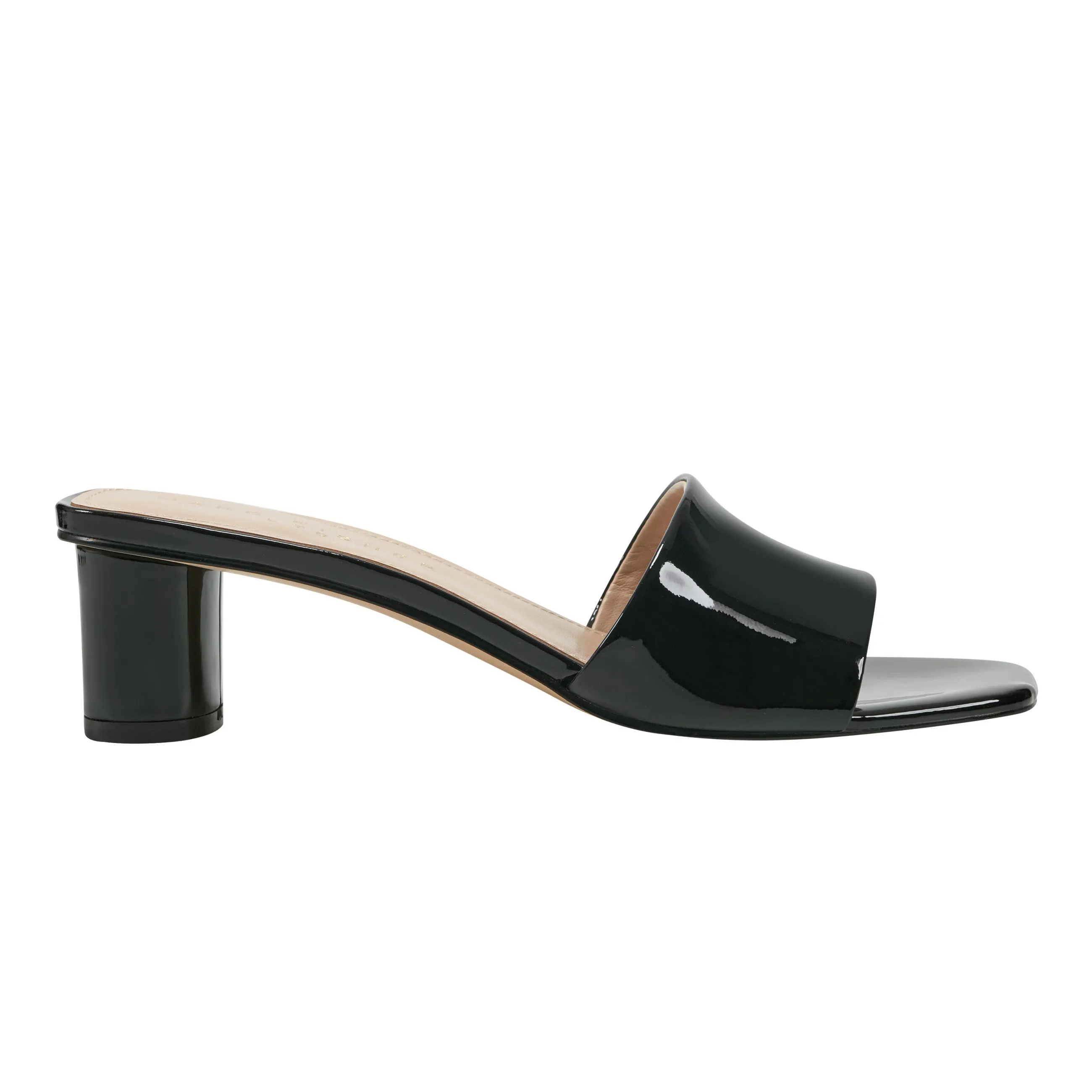 Nemmie Heeled Slide Sandal -MARC FISHER