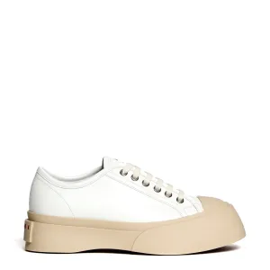 Pablo Sneakers In Lily White Nappa